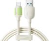 Кабель Joyroom S-A53 3A USB-A - Lightning с флуоресцентным наконечником 1,2 м - бежевый