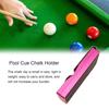 Pool Cue Chalk Holder with Metal Clip Heavy Duty Aluminum Portable Snooker Chalk Box Carrier Case Billiard Accessories Enthusiasts Gift