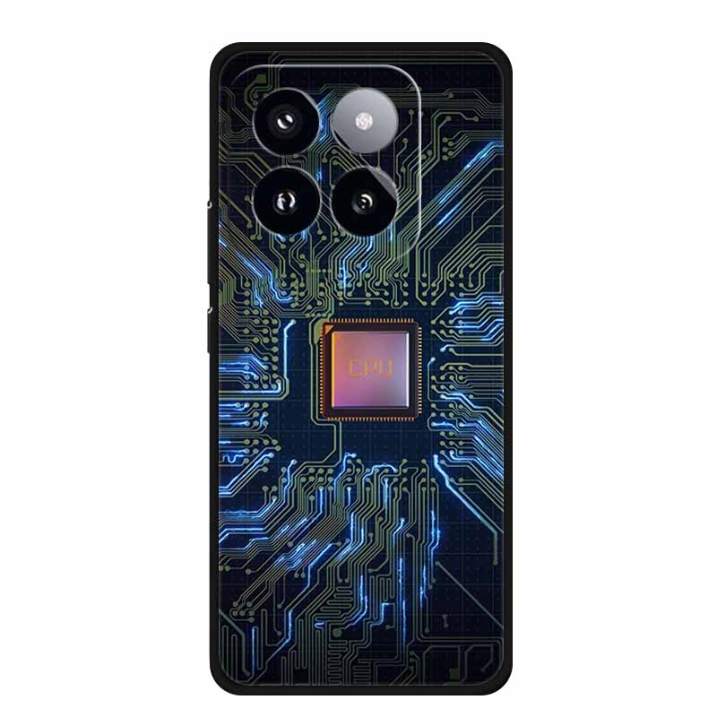 Для Xiaomi 14T PRO Чехол Роскошный Мягкий Силикон ТПУ Чехлы для Телефона Задняя Крышка Для Xiaomi14T Бампер Защитный Ударопрочный Любовь fundas