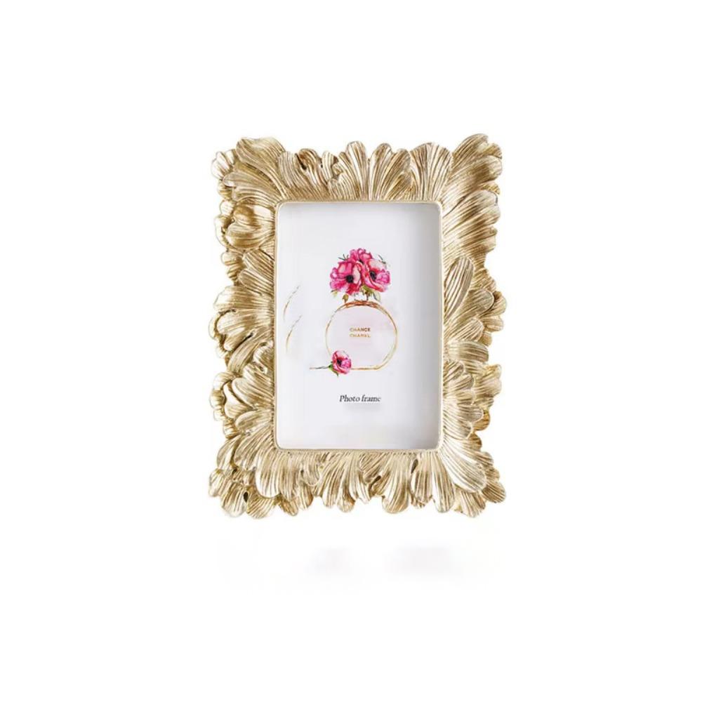 Антикварный держатель для фото, легкая фоторамка, украшения, рамки для фотографий в виде листьев, гостиная