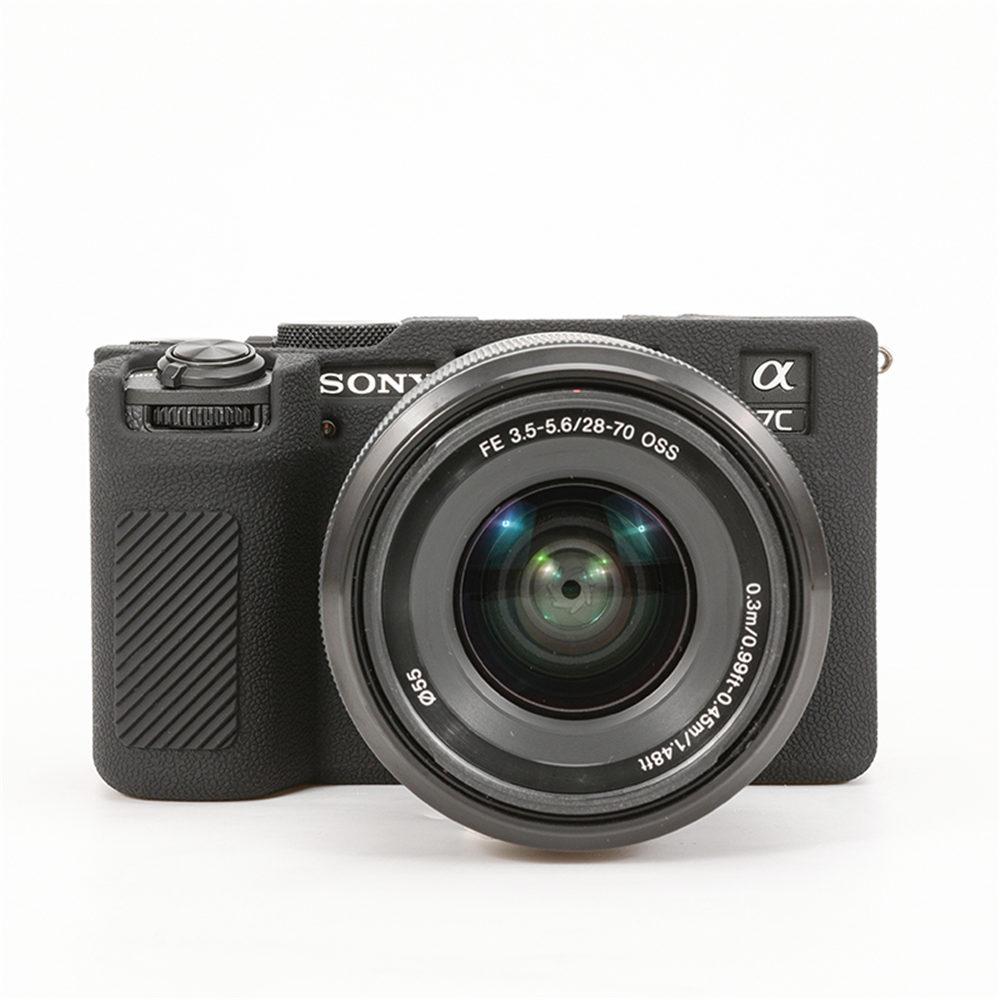 Мягкий резиновый силиконовый чехол для Sony A7C2 для Sony A7CII Alpha 7C II Защита корпуса цифровой камеры