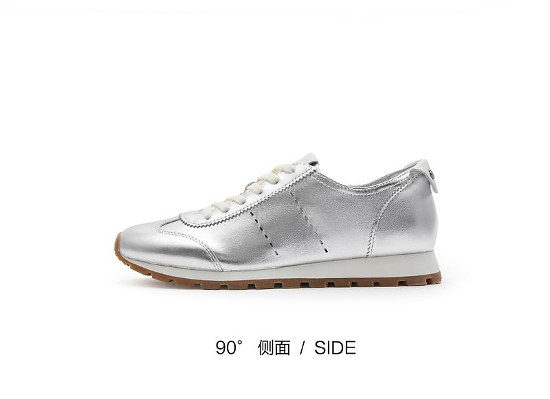 Sigatu 2024 New Maple Sugar Milk Leather Training Shoes, Sports and Leisure Shoes for Women EZA01CM4
