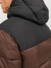 Демисезонная куртка Jack & Jones Jjetoby Puffer Hood SN (12235859) seal brown