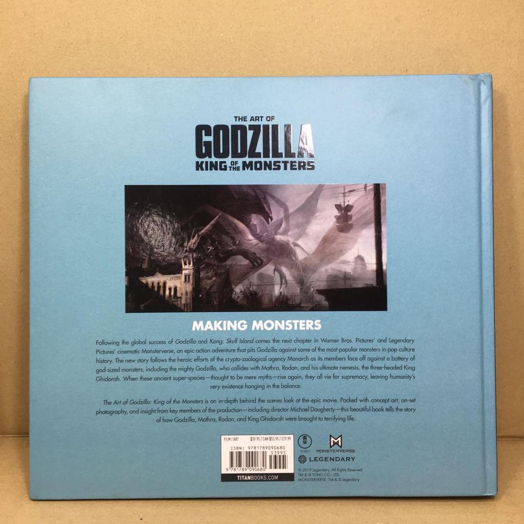 [USED] "Godzilla: King of the Monsters" The Art of Godzilla