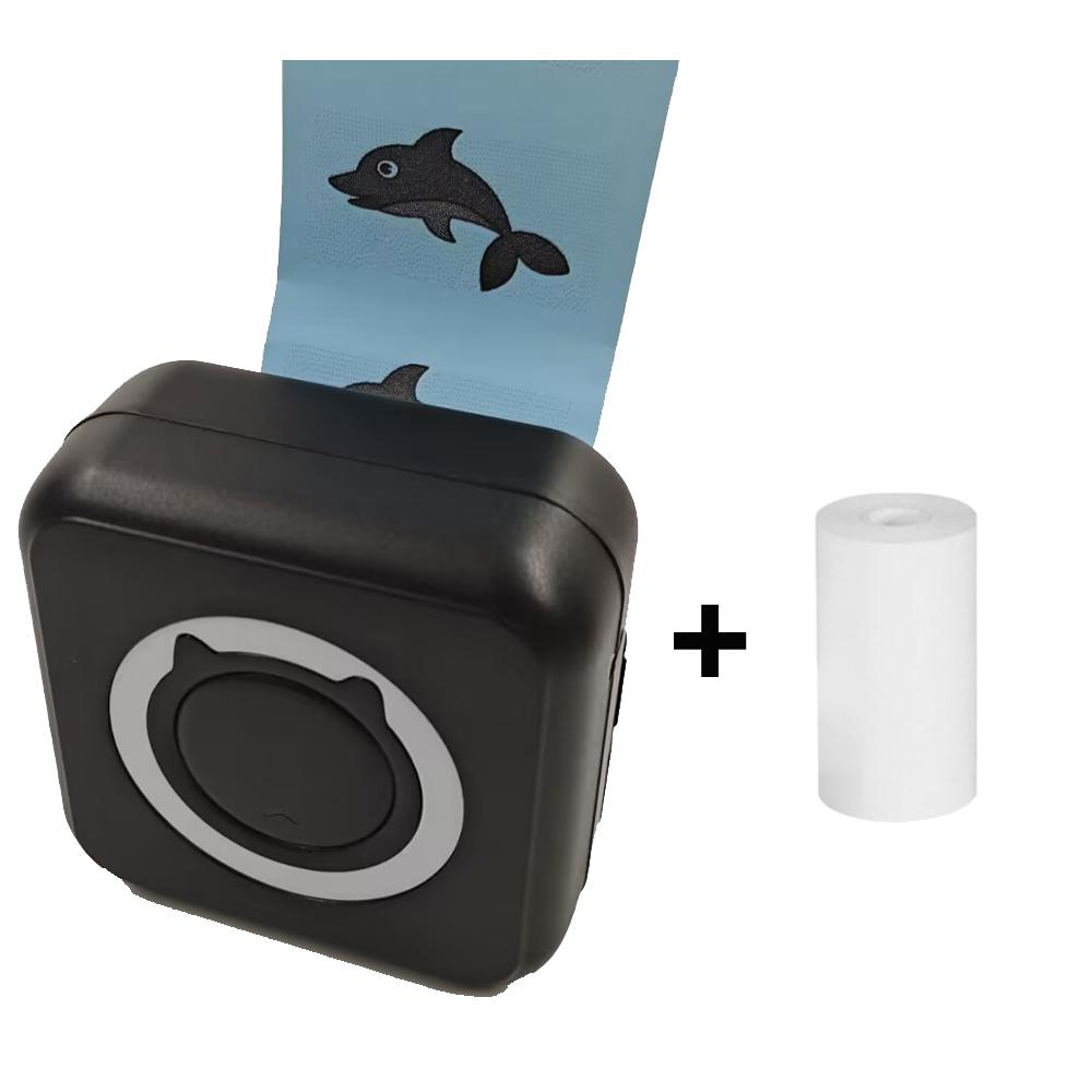 2024 Lable Sticker Printer 57mm Mini Portable Thermal Printer Paper Photo Pocket Thermal Printer Printing Wireless BT Connect