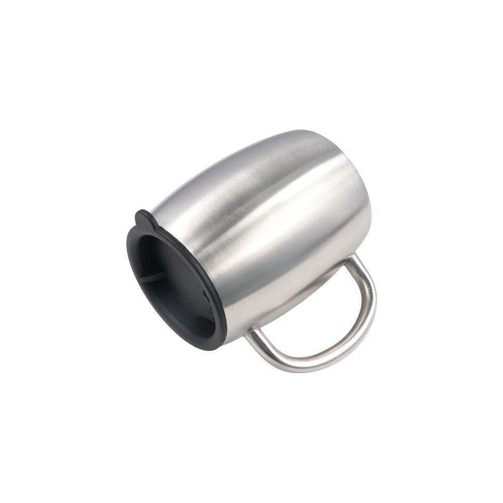 Stainless Steel Beer Mug Double Wall Insulation Thermal Cup Portable Coffee Cup with Handle