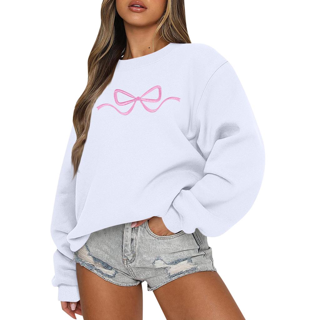 Women's Colorblock Sweatshirt Long Sleeve Round Neck Casual Comfortable Loose Lightweight Women's Sweatshirt