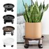 360-degree Rolling Plant Stand Base Movable Flower Planter Stand Flower Plant Pot Base