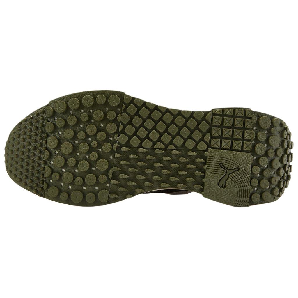 Puma Rider Elite Универсальные Удобные Поддерживающие Амортизирующие Низкие Кроссовки для Повседневной Носки Унисекс кроссовки Белый Зеленый 404616-02