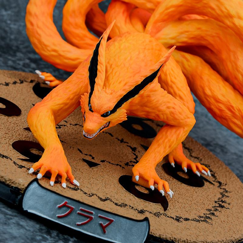Аниме Наруто фигурка серии Bijuu Kurama Kyuubi ПВХ модель куклы игрушка в подарок