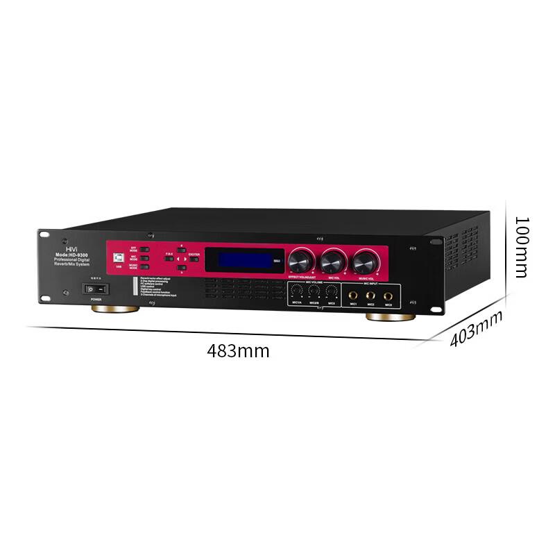 HiVi HD-9300 Домашний кинотеатр Караоке Усилитель (Китайская версия)