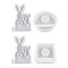 Easter Theme Candle Holder Molds with Base for Making Candle Holder Tealight Holder Decorations
