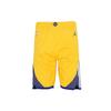 Свободные дышащие баскетбольные шорты Golden State Warriors, детские штаны, желтые 3Y2B7BCNJ-WAR