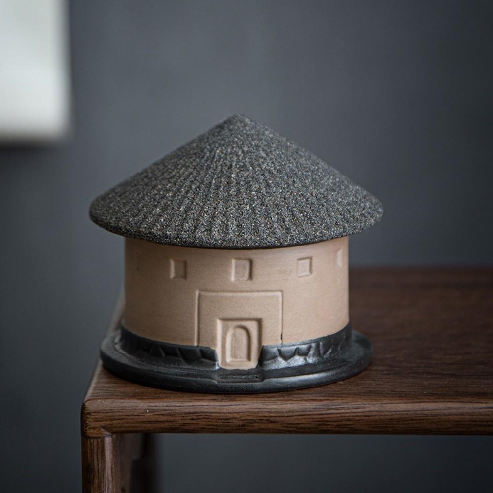 Non-Porous Microporous Ceramic Coffee Filter Reusable Hakka Earth Buildings Coffee Drip Cup Travel