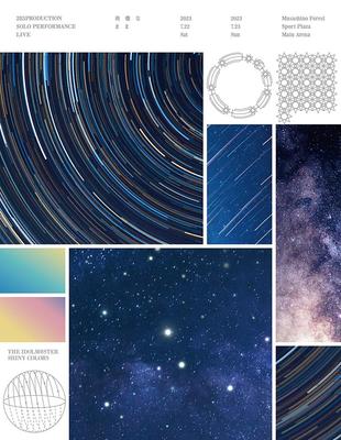 THE SHINY COLORS 283PRODUCTION СОЛЬНЫЙ КОНЦЕРТ Anniversary LIVE wo Miata Press Limited IDOLM@STER "Wagamama Mama" / 5.5-й "Hoshi Sora" Blu-ray