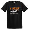 Футболка Хачироку Initial D Аниме Дизайн Автомобиля Графическая Футболка для Автолюбителей