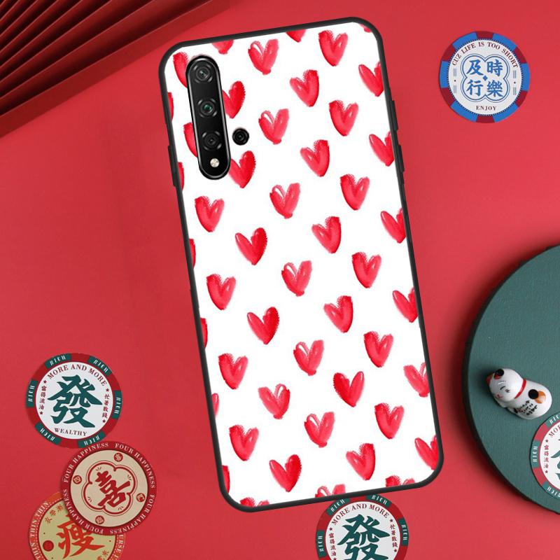 Сердечки Мультяшные Девочки Для Huawei Nova 5T 10 9 SE 7i 8i 11i 12i Y73 Y90 Y70 Y72 Y61 Y91 P60 Pro P30 P40 Lite Чехол