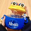 Children Crab Water Bottle with Strap Straw Cartoon Drinking Cup Jug for Boys Girls 600ml Capacity Water Bottle for Outdoor Activities & School Use