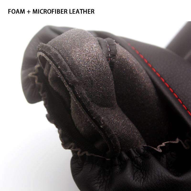 Автомобильная кожа из микрофибры для водителя и пассажира, подлокотник, накладка на ручку для Toyota Sienna 2005 2006 2007 2008 2009