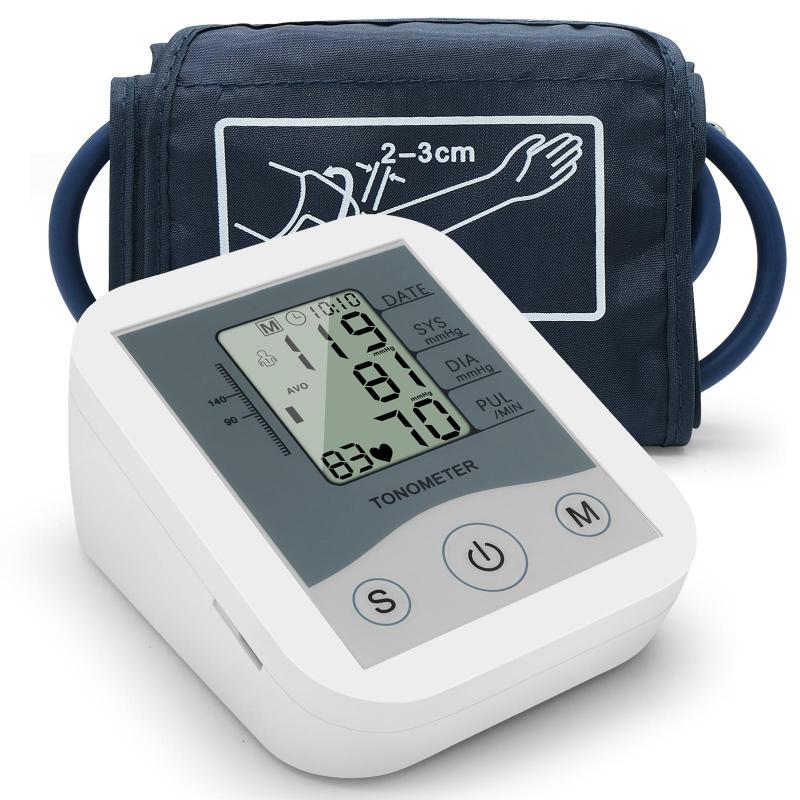 Portable Electronic Blood Pressure Monitor Household Arm Band Type Sphygmomanometer with LCD Display A… More4.6408 purchases
