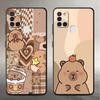 Чехол для Samsung Galaxy A16 A40 A17 A05 A06 A04 A70 A50 A13 A20 A12 A15 Funda Чехол для телефона Милая капибара