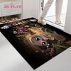 Ковер 'The Binding of Isaac' в стиле хоррор-мультфильма для гостиной, спальни, дома, украшение дивана, нескользящий коврик для игр детей