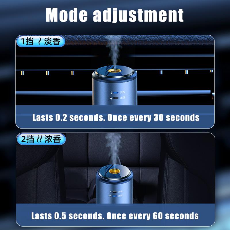 Электрический автоматический диффузор воздуха, ароматизатор для автомобиля, увлажнитель воздуха, туман, древесное масло, ароматерапия, автомобильный освежитель воздуха, духи
