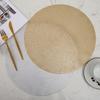 Placemat Hollow Design Table Mat Wheat Pattern Heat Insulation Coaster