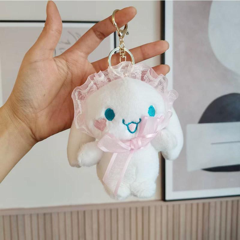 Cute Cartoon Scented Puppy Keychain Adornments Lovable Plush Toy Gift