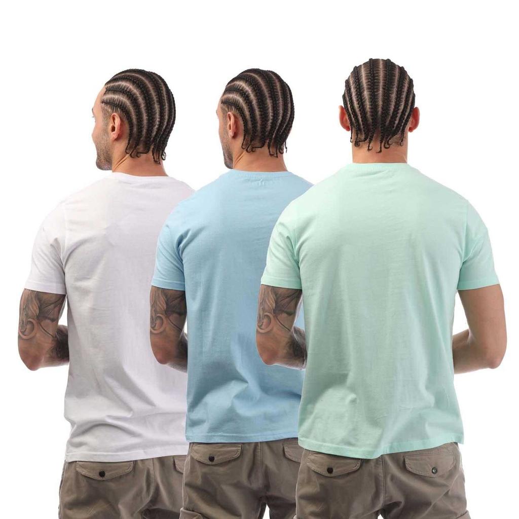Bench Mens Stanille Logo T-Shirt (Pack of 3)