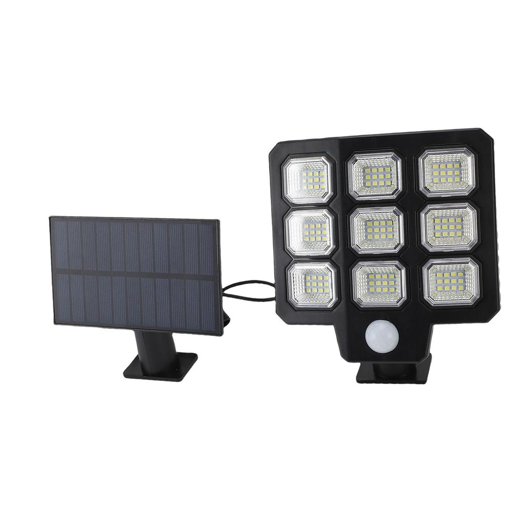 Солнечный настенный светильник IP65 Водонепроницаемый Покрытие 270 градусов Сверхяркий 3 режима Датчик движения PIR Солнечный