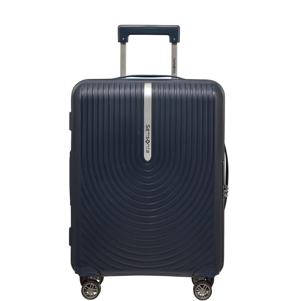 Чемодан-чехол Spinner Expandable 55 см темно-синий [Samsonite] Hi-Fi HI-FI 55/20 ручная кладь 39/45 л 2,3 кг