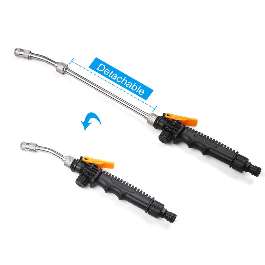 Мойка высокого давления 2 в 1 Насадка-струя 2.0 Насадка-веер Безопасно очищайте Моющая насадка высокого давления Водяная распылительная мойка для дома