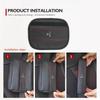 SFGHN1 Leather Car Seat Belt Protector Pad Shoulder Strap Cover For Alfa Romeo 159 Giulietta 156 147 Giulia Mito GT Stelvio Spider