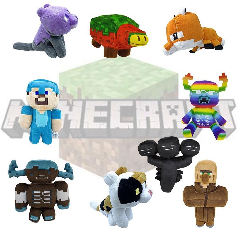 Плюшевая игрушка Minecraft Кукла Мягкая набивная фигурка Короткий плюшевый материал 20-23 см высота