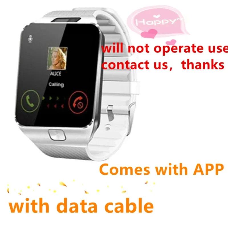 Смарт-часы с цифровым сенсорным экраном DZ09 Q18, браслет, камера, Bluetooth, наручные часы, SIM-карта, умные часы, поддержка телефонов Ios, Android