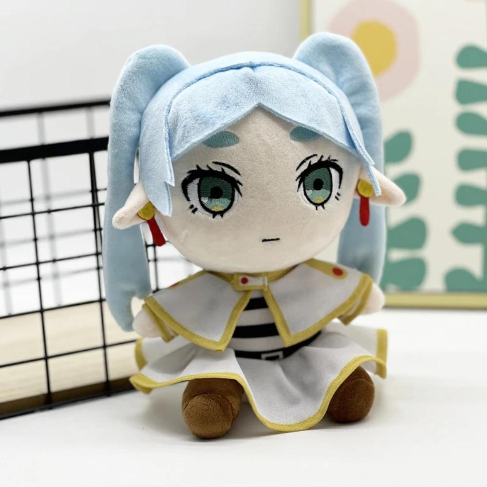 Frieren Beyond Journey's End Plush Toy Anime Plushie Frieren Fren Stark Stuffed Dolls Plushe Figure Kids Bithday Christmas Gifts