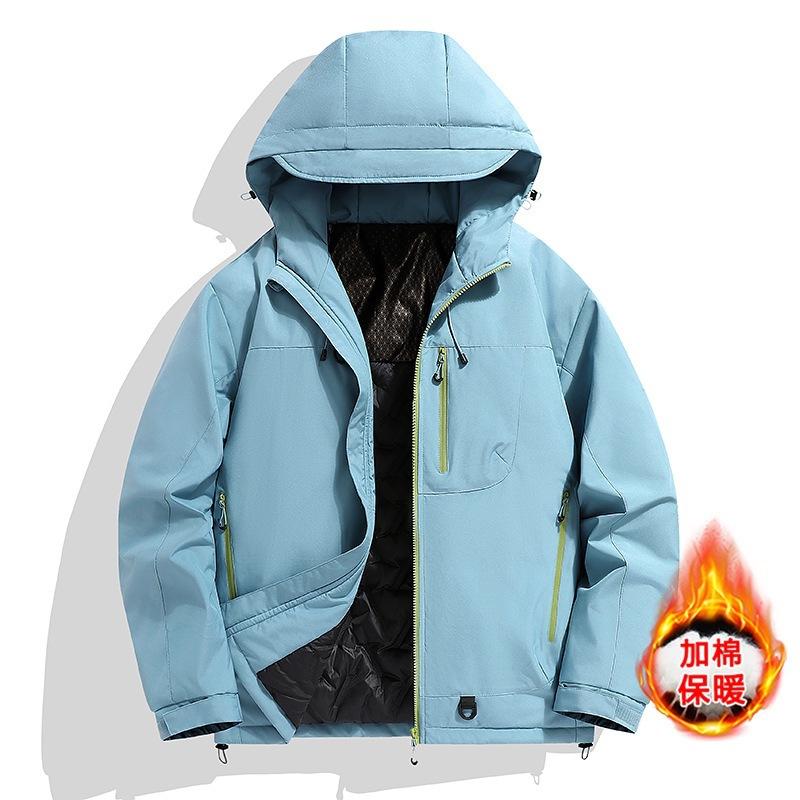 Exclusive for Outdoor Cotton-padded Clothes, Winter Thickened Couple Jackets, Casual Jackets, Windproof and Waterproof Mountaineering Suits