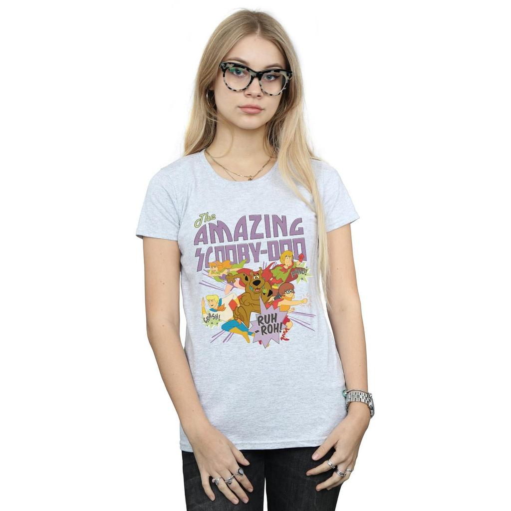 Scooby Doo Womens/Ladies The Amazing Scooby Cotton T-Shirt