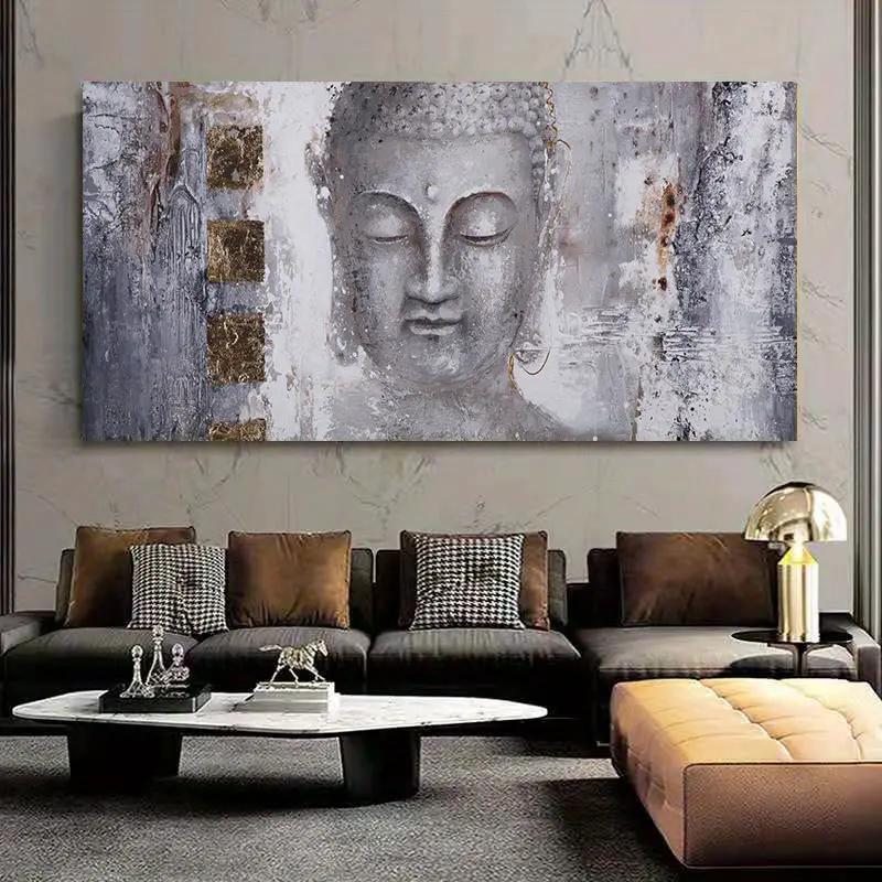 Abstract Buddha Painting Canvas Wall Art Canvas Modern Buddha Painting For Living Room Wall Art Prints Poster No frame
