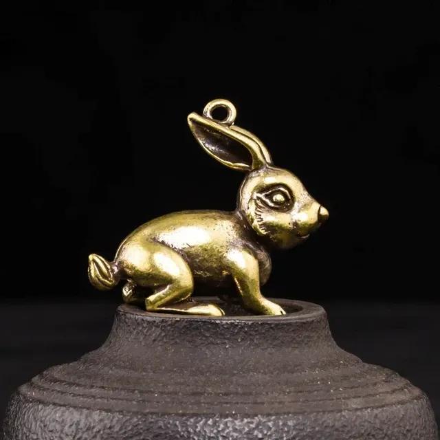 1 шт. животное фэн-шуй винтажное украшение латунная статуя дракона богатство процветание кулон в китайском стиле