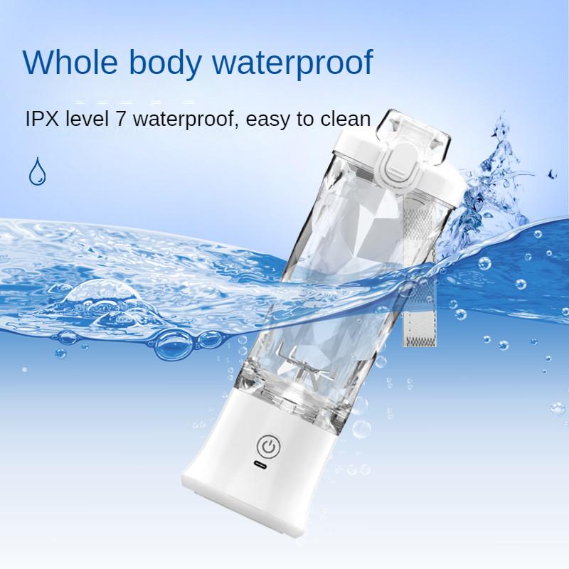 600ML Portable Wireless Electric Blender Personal Fruit Juice Blender Rechargeable Mini Smoothies Mixer