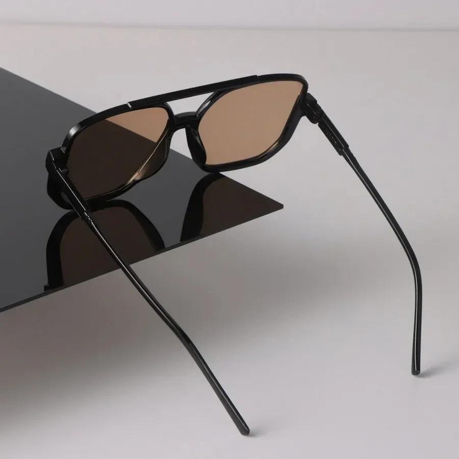 Квадратные Солнцезащитные Очки Женские Мужские Крутой Бренд Конфетные Цвета Зеркальные Солнцезащитные Очки Классический Женский Мужской Стиль