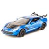 1/32 Scale Corvette ZR1 Model Car Alloy Car With Sound and Lighting Simulation Reverse Car Toy Birthday Gift