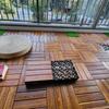 Interlocking Deck Tiles 3x Wooden Interlocking Deck Planks Outdoor Weather Resistant Floor Covering Indoor Decor For Pool
