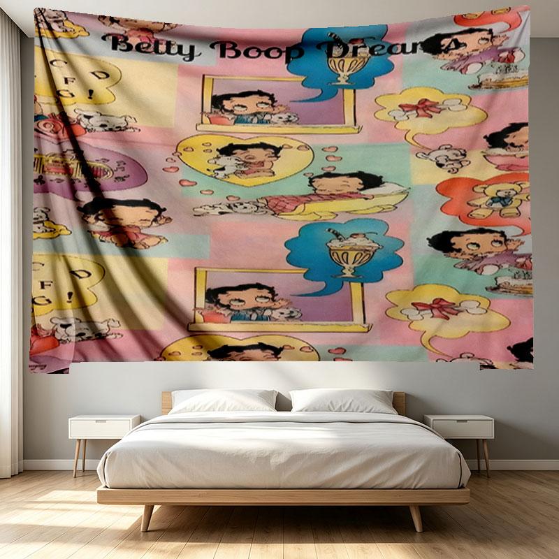 Sexy Doll Print Tapestry - Portable Wall Decor Cloth, for Home, Dorm, Travel, Bedroom, Living Room - Ideal Birthday Housewarming Gift