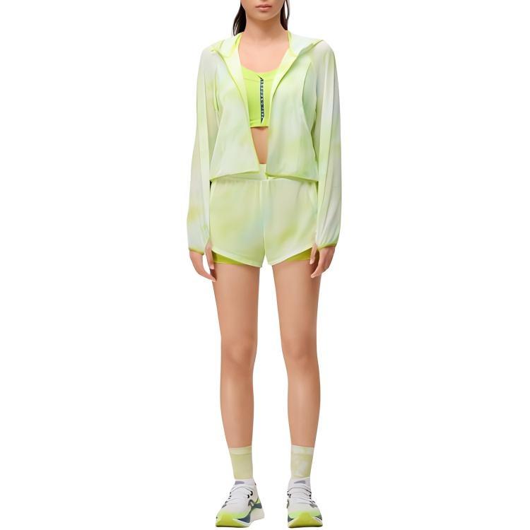 SAUCONY Куртки и Пальто Женские Желто-Зеленые Смесовые SC1249139A-PR61