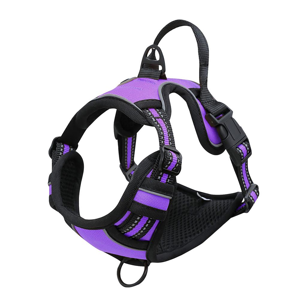 Dog Chest Strap, Adjustable Soft Padded Dog Vest, Easy Walking Reflective Pet Vest For Medium Dogs