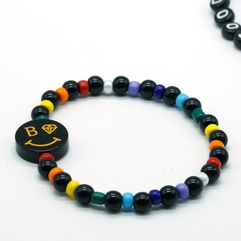 BONBEAU Mono smile initial Bracelet set (2 types)