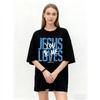 Oversized T Shirt Black Jesus Loves You And Me Bible Verse Print Casual Loose Fit Top For Women Daily Wear Church Outfit